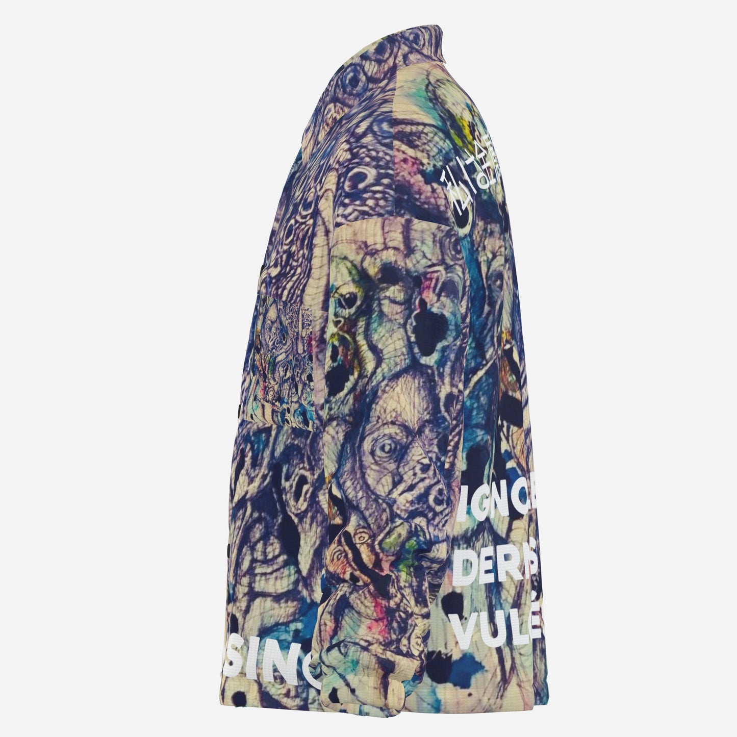 I AM METAL. I AM WATER. Spring Textured Overshirt