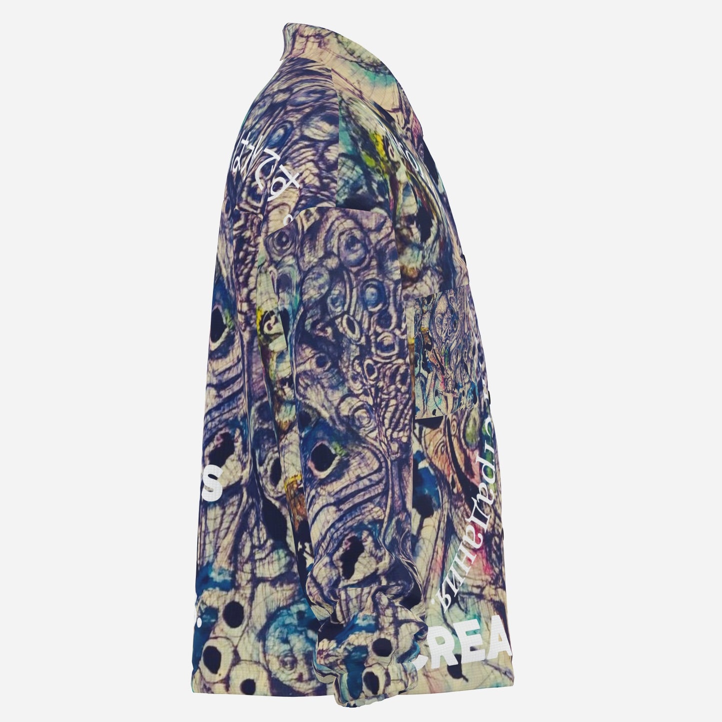 I AM METAL. I AM WATER. Spring Textured Overshirt