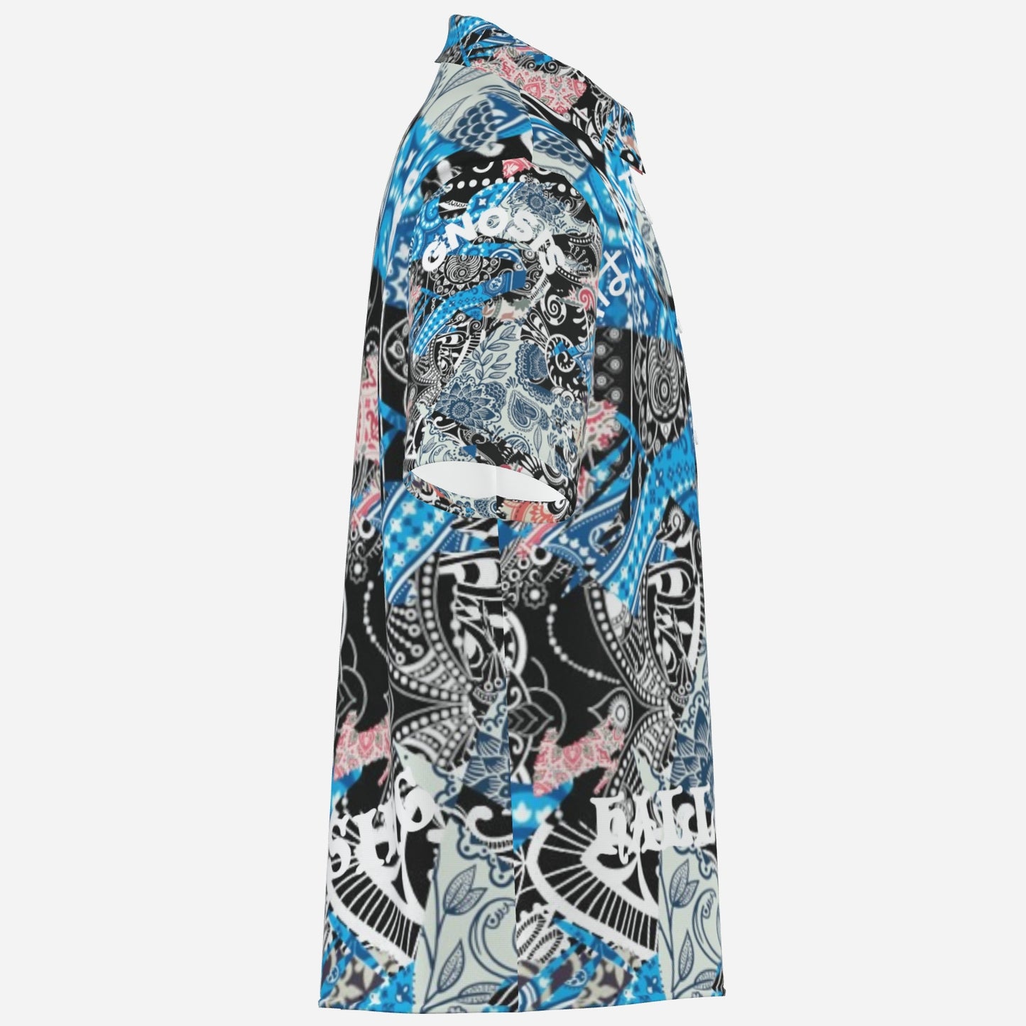 I CANNOT SUBMIT, Oxford Button-Down, Short-Sleeve