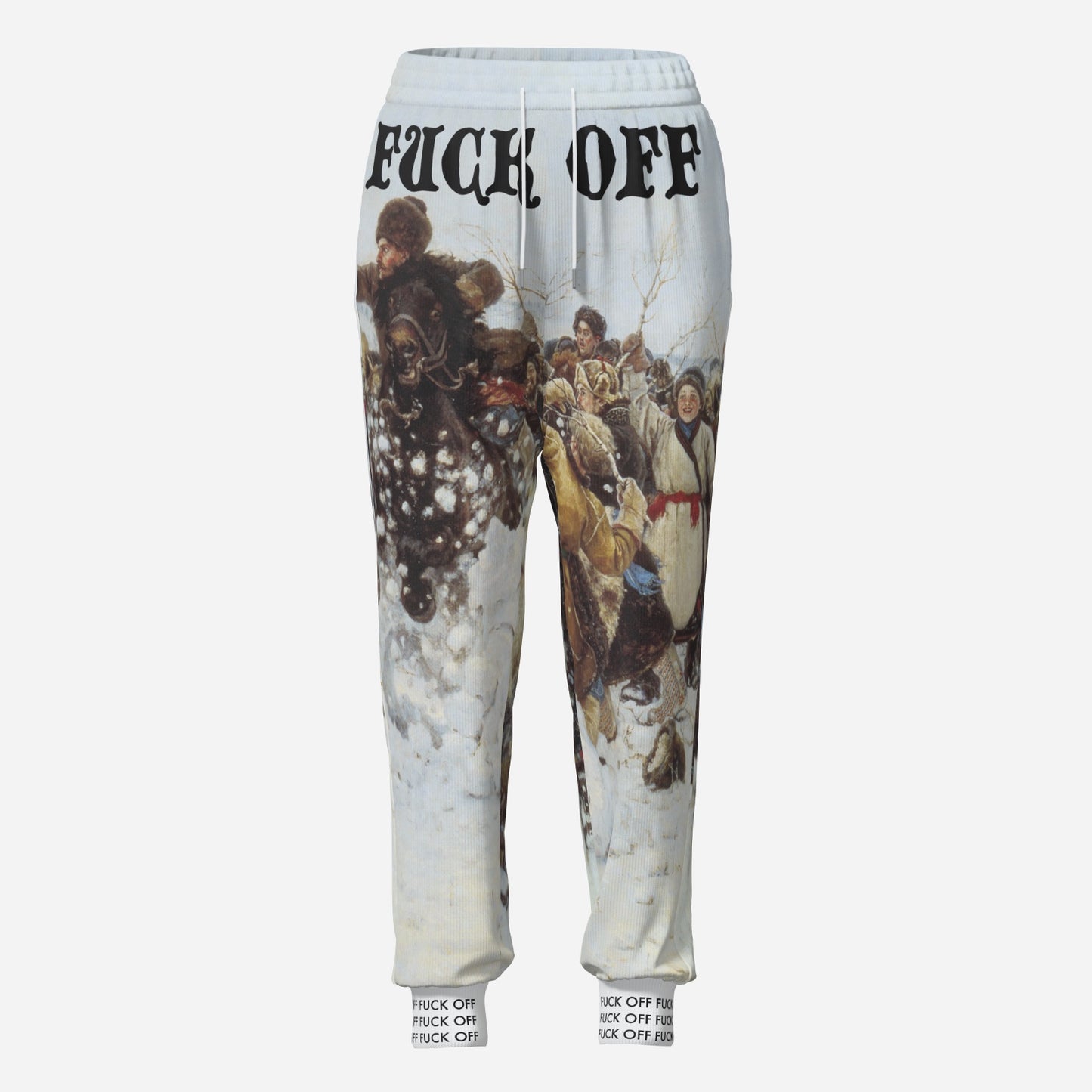 FUCK OFF! Men's Premium Joggers