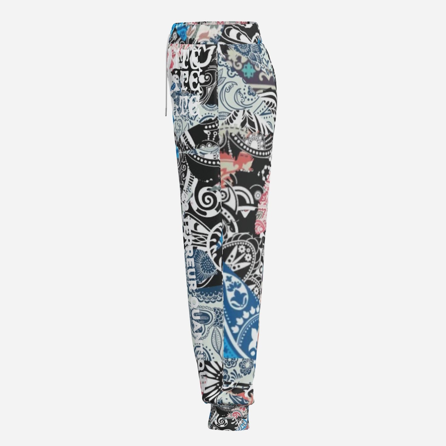 QUANTUM TERROR! Bandana Mosaic, Men's Premium Joggers