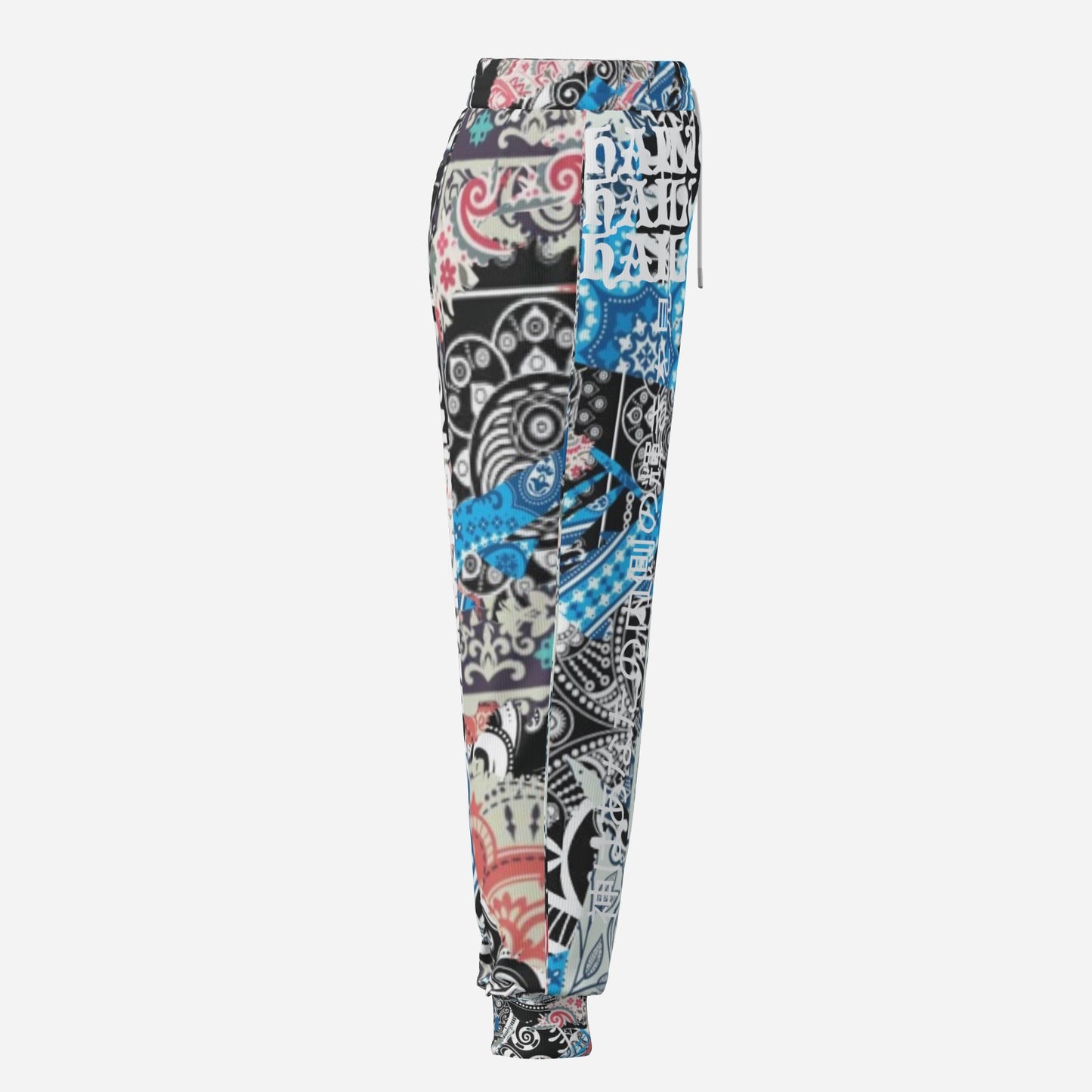 QUANTUM TERROR! Bandana Mosaic, Men's Premium Joggers