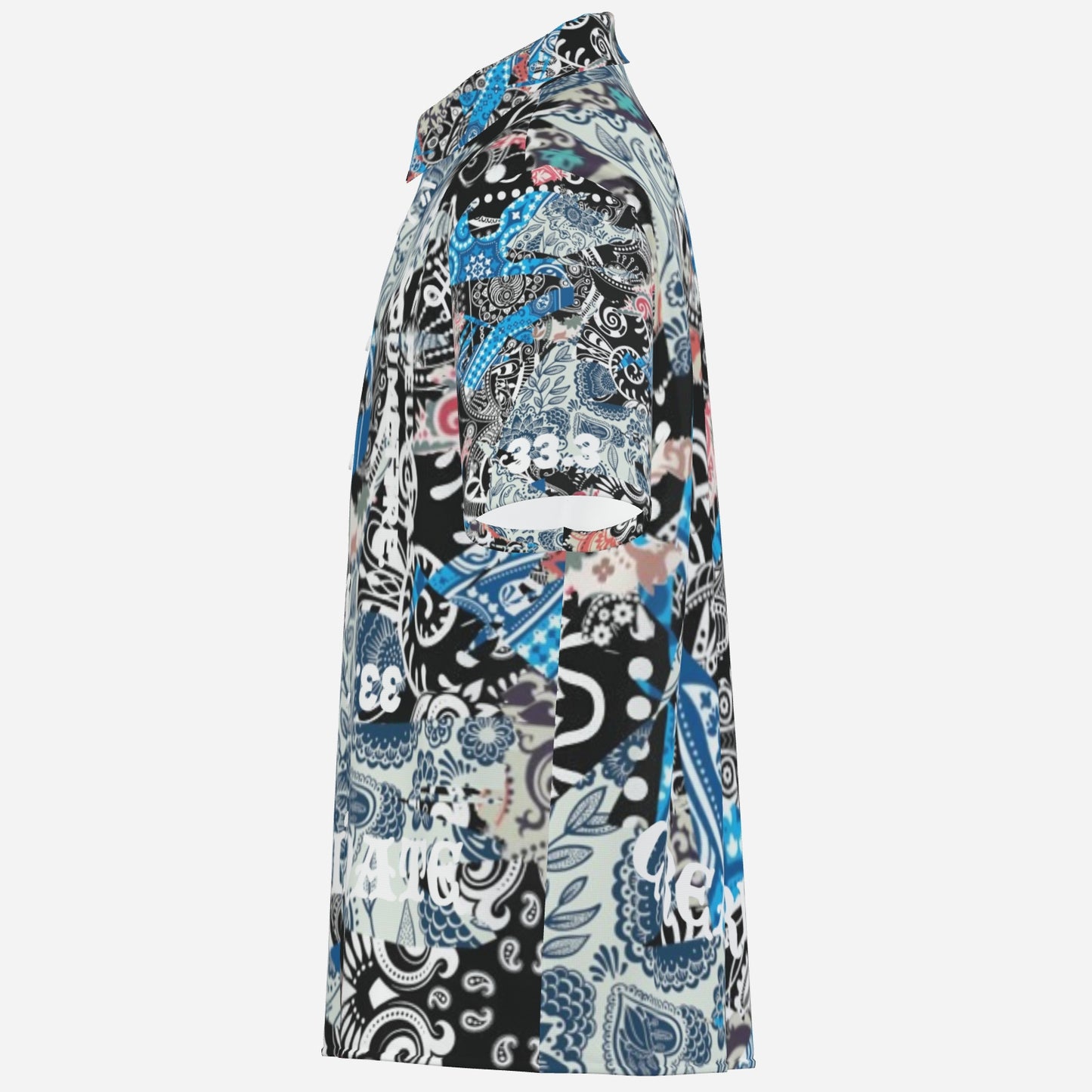 I CANNOT SUBMIT, Oxford Button-Down, Short-Sleeve