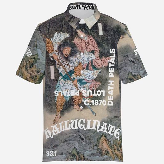 DEATH PETALS, Button-Down Oxford, Short-Sleeve