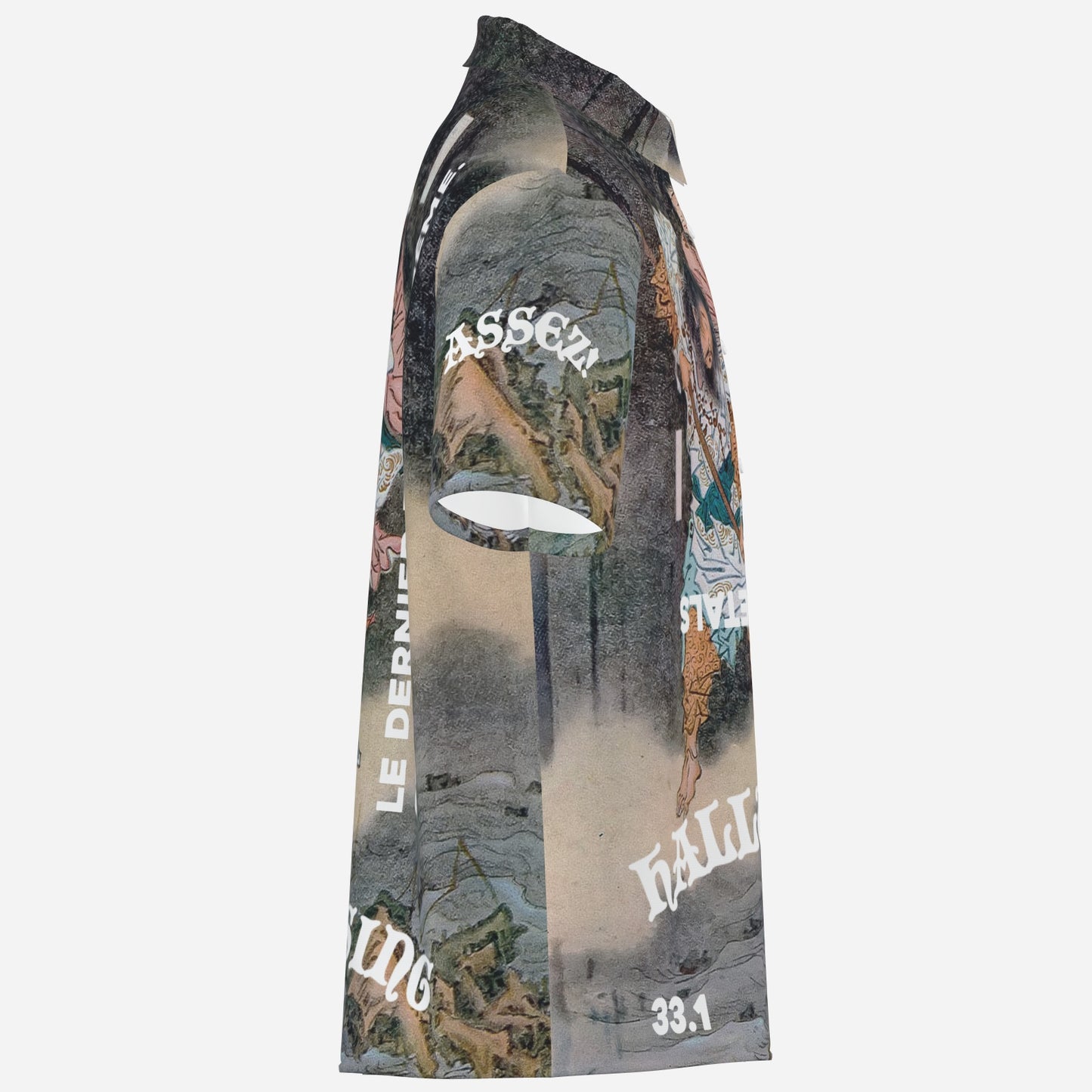 DEATH PETALS, Button-Down Oxford, Short-Sleeve