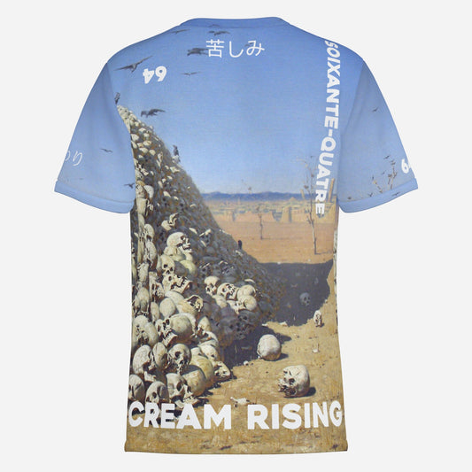 DEATH TSUNAMI, Textured Cotton Tee
